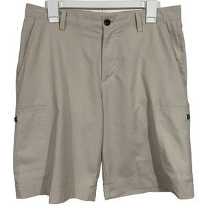 Adidas Golf Cream Colored Athletic Shorts